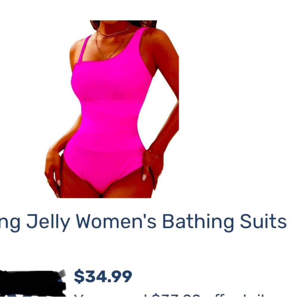 Hot Pink Swimsuit